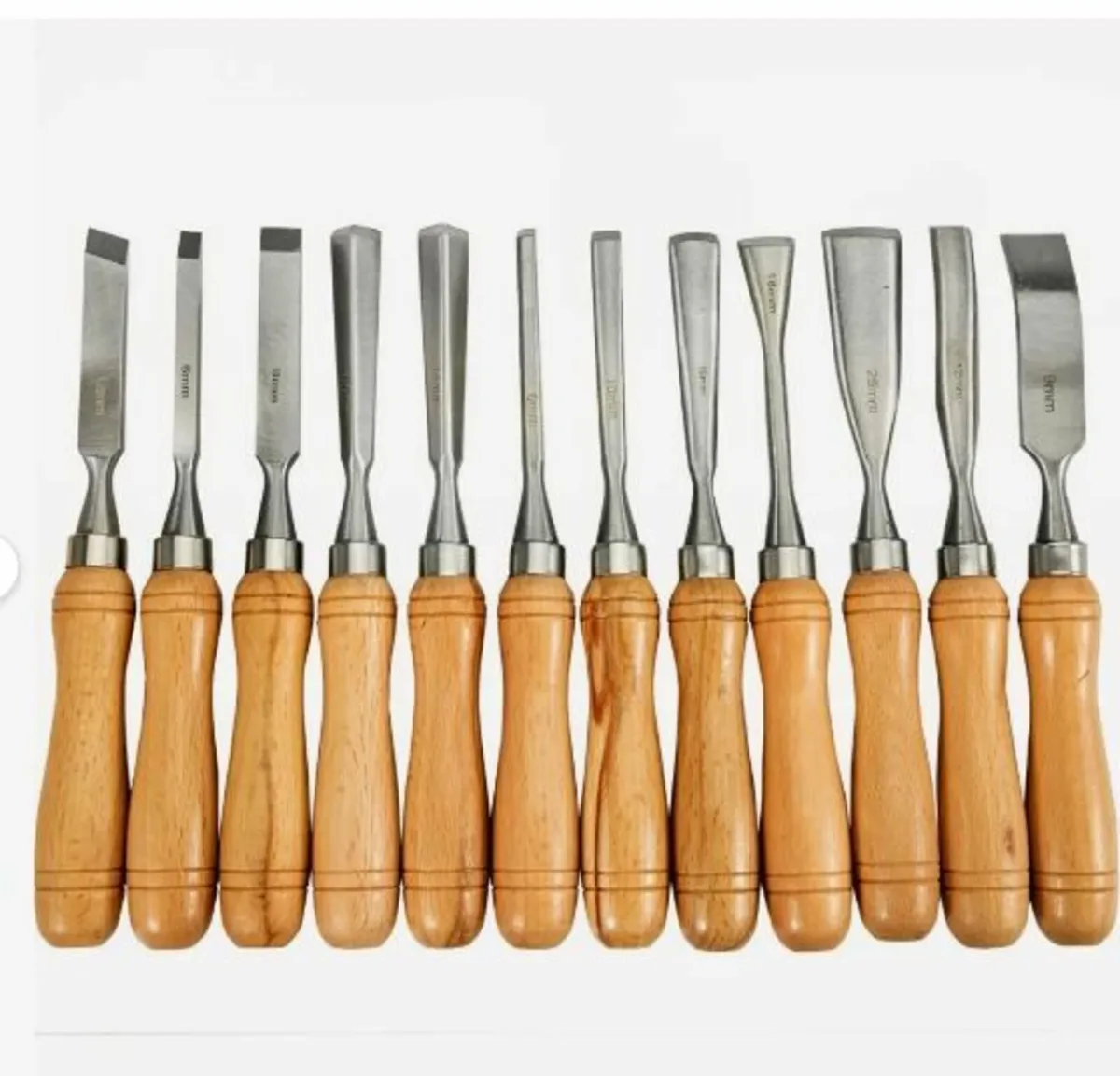 Wood Chisel Sets 12pcs Lathe - Image 3