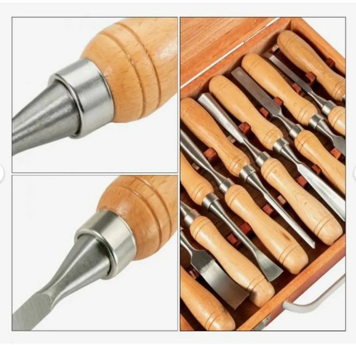 Wood Chisel Sets 12pcs Lathe - Image 4