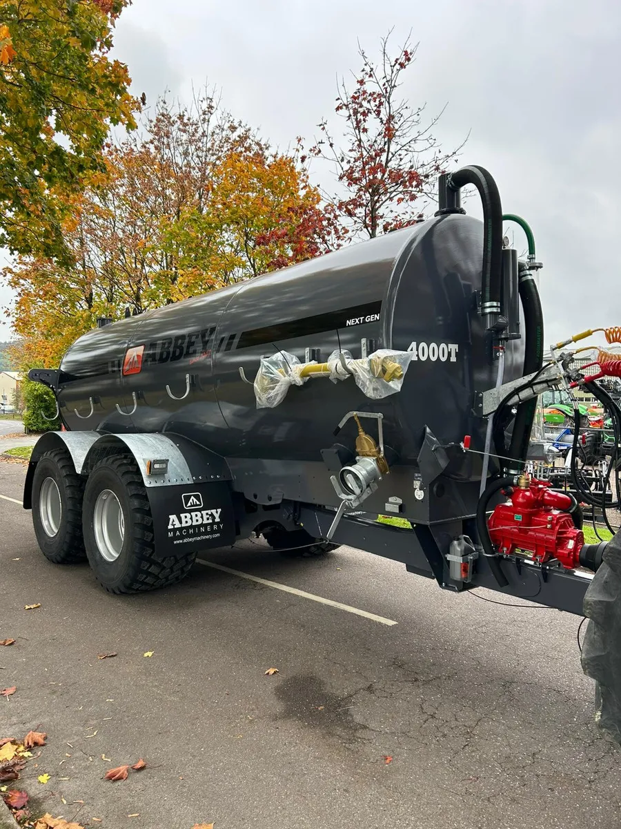 Abbey 4000T Tandom Slurry Tank,  0% finance - Image 3
