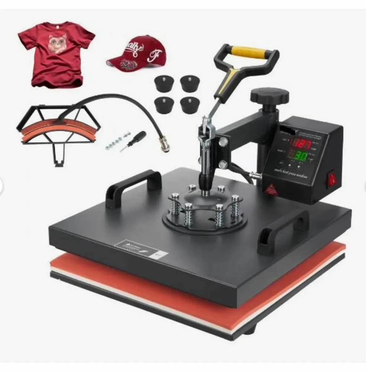 Heat Press Machine, 15x15inch / 38x38cm - Image 3