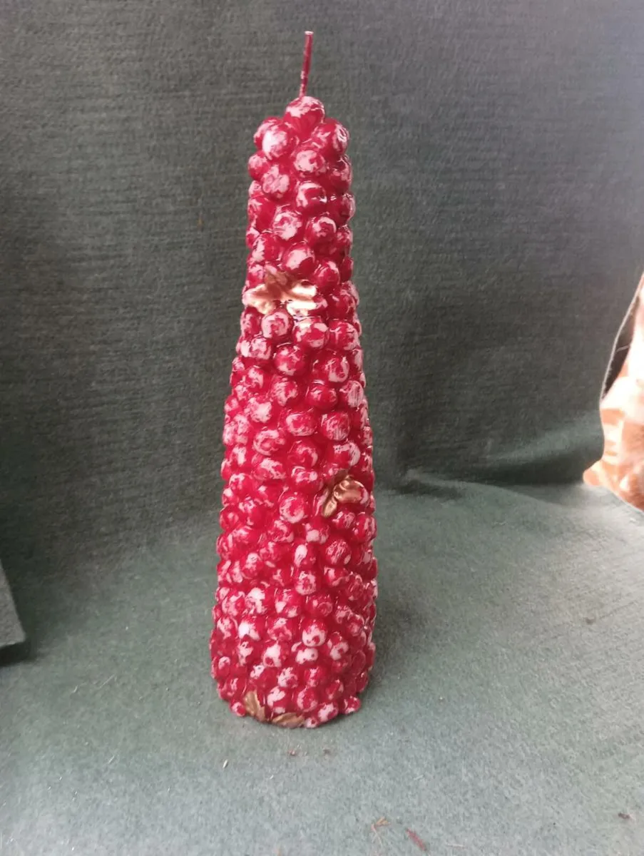 Beautiful Christmas tree candle new. - Image 2