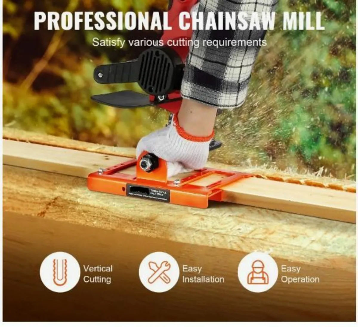 Chainsaw Mill, Vertical Lumber Cutting - Image 2