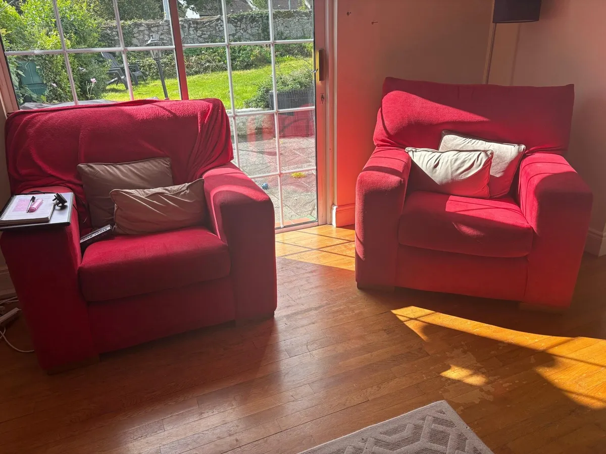 Couch and 2 armchairs - Image 2