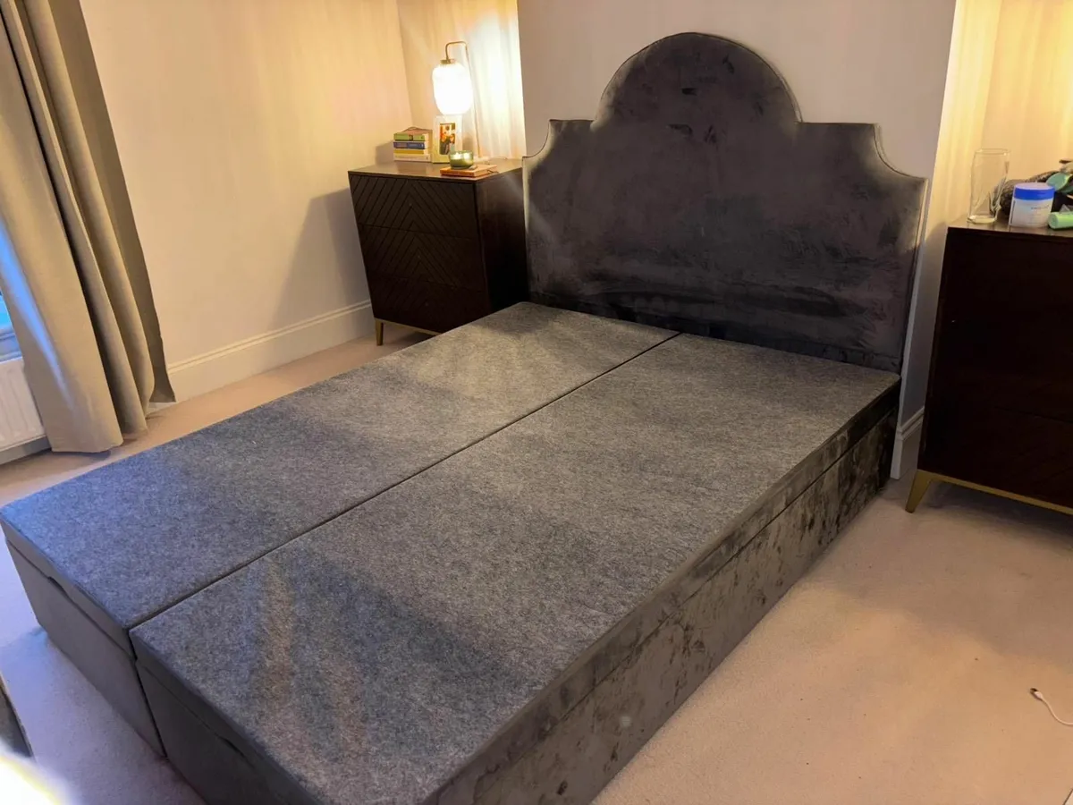 Bijou Ottoman Storage Bed King Size - Image 3
