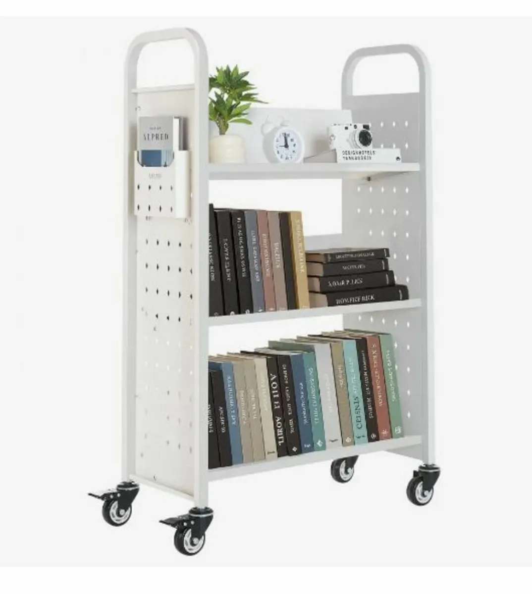 Rolling Library Book Cart, 150 kg Capacity - Image 1