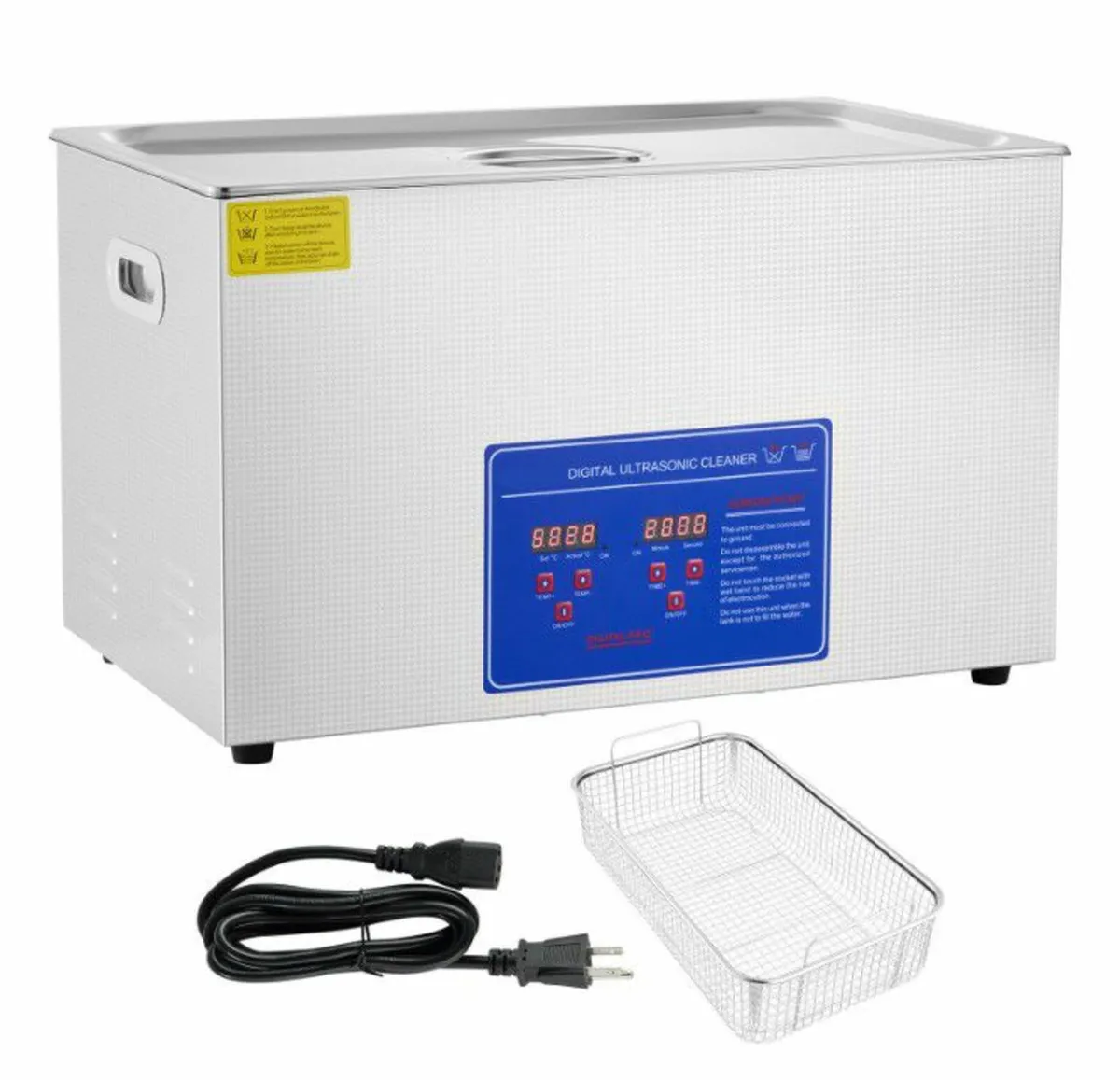 30L Stainless Steel Ultrasonic Cleaning Machine - Image 4