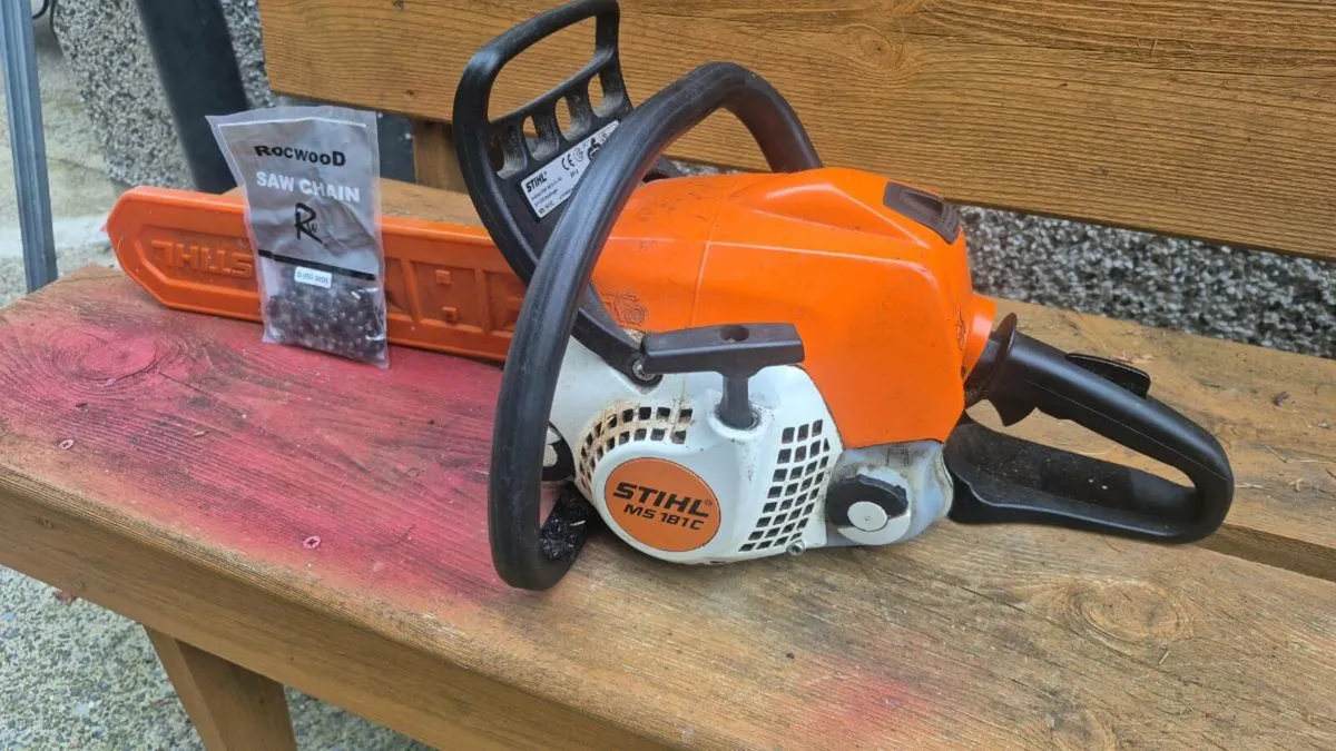 Stihl ms181c chainsaw - Image 1