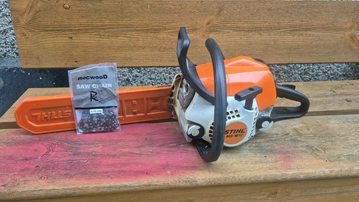 Stihl ms181c chainsaw - Image 2