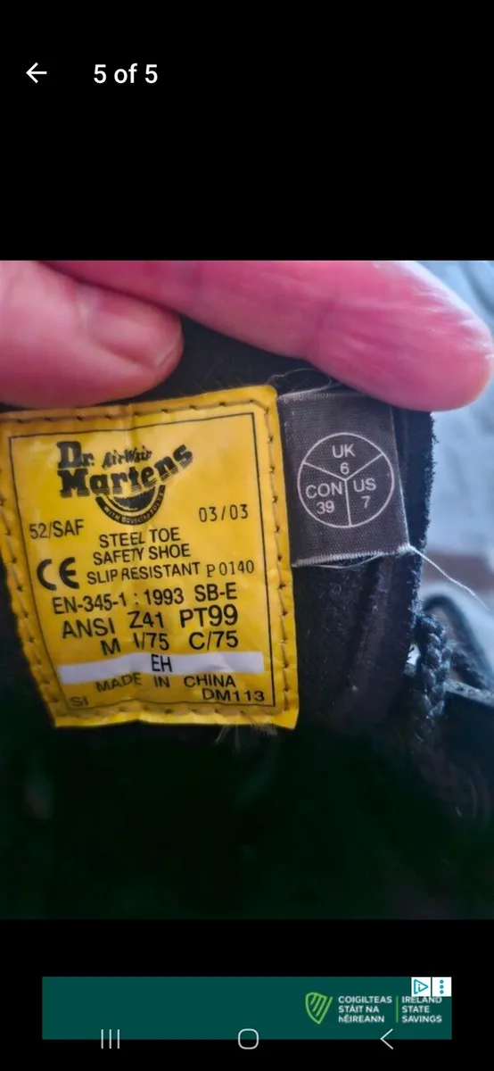 Dr Martin  boots - Image 2