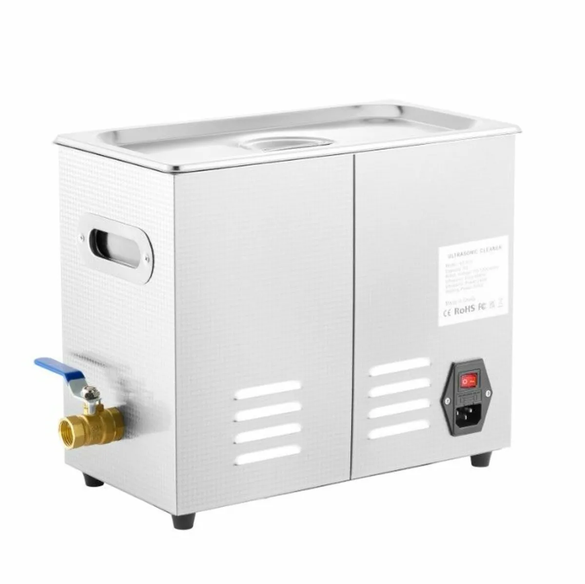 6L Stainless Steel Ultrasonic Cleaning Machine - Image 2