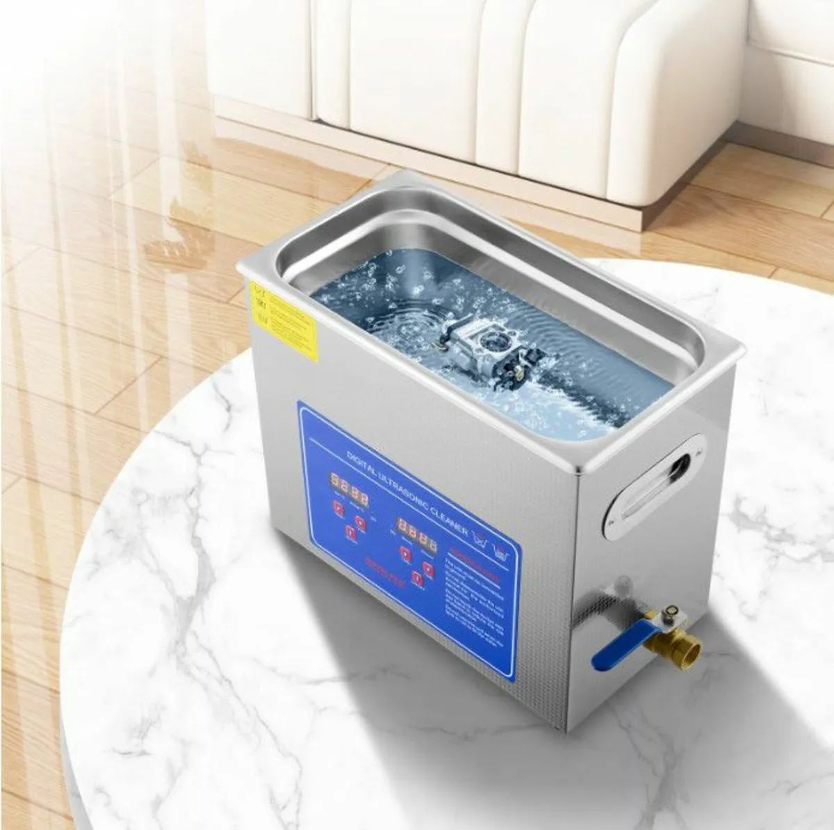 6L Stainless Steel Ultrasonic Cleaning Machine - Image 4