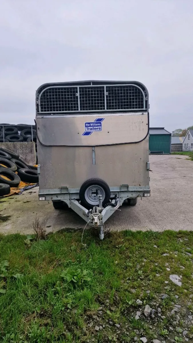 Tri Axle Ifor Williams DP120 14×6'6 Cattle Trailer - Image 4