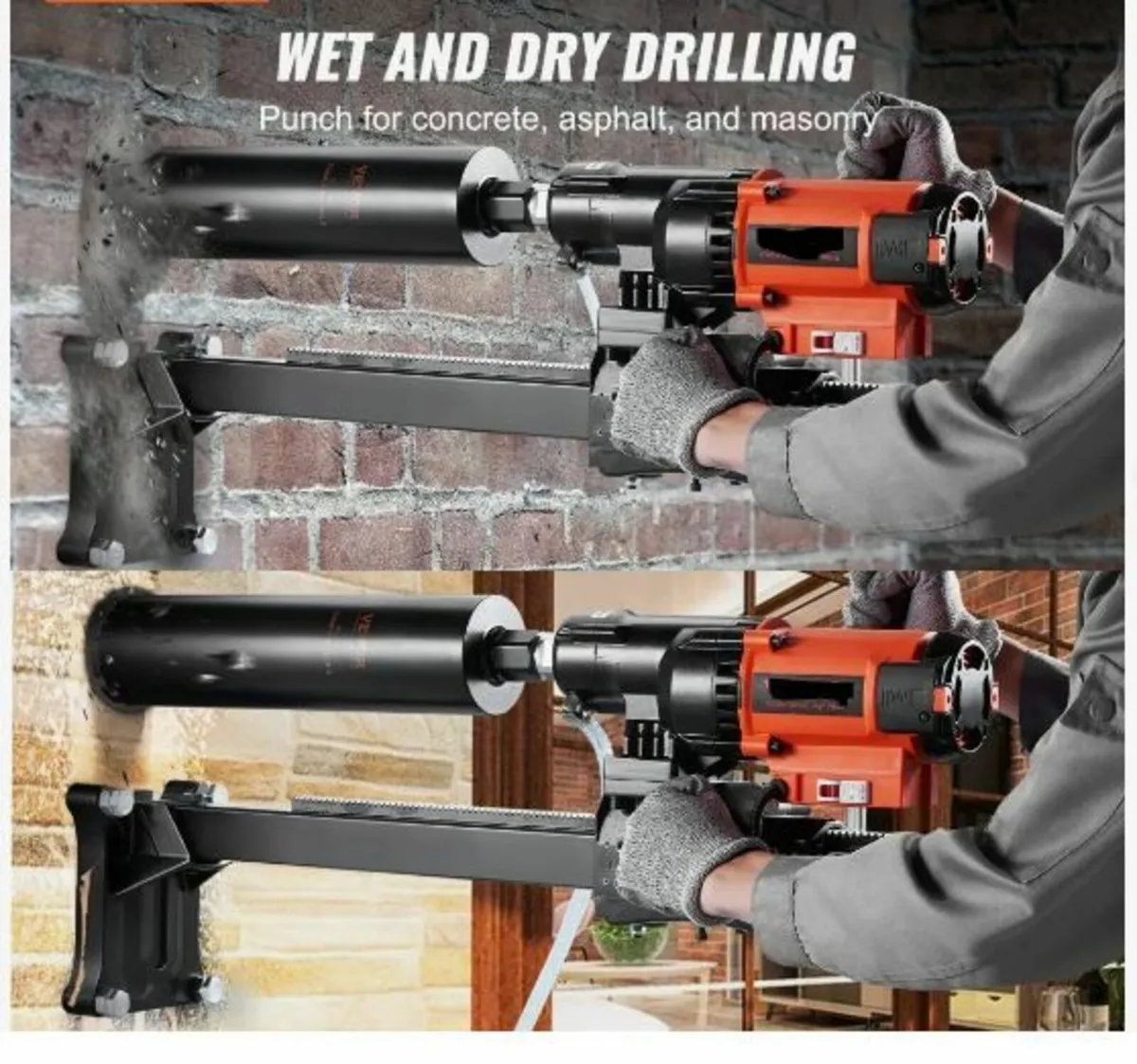 Wet&Dry Diamond Core Drill Machine Concrete - Image 2