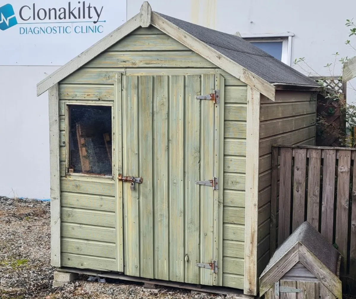 8 x 6 Timber Garden Shed (Ex Display) - Image 3