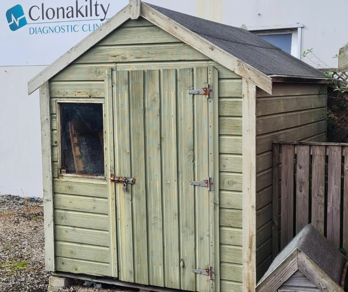 8 x 6 Timber Garden Shed (Ex Display) - Image 4