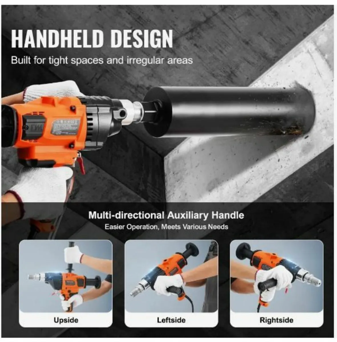 Core Drill Machine 2.03-16 cm Dia 2000W - Image 3