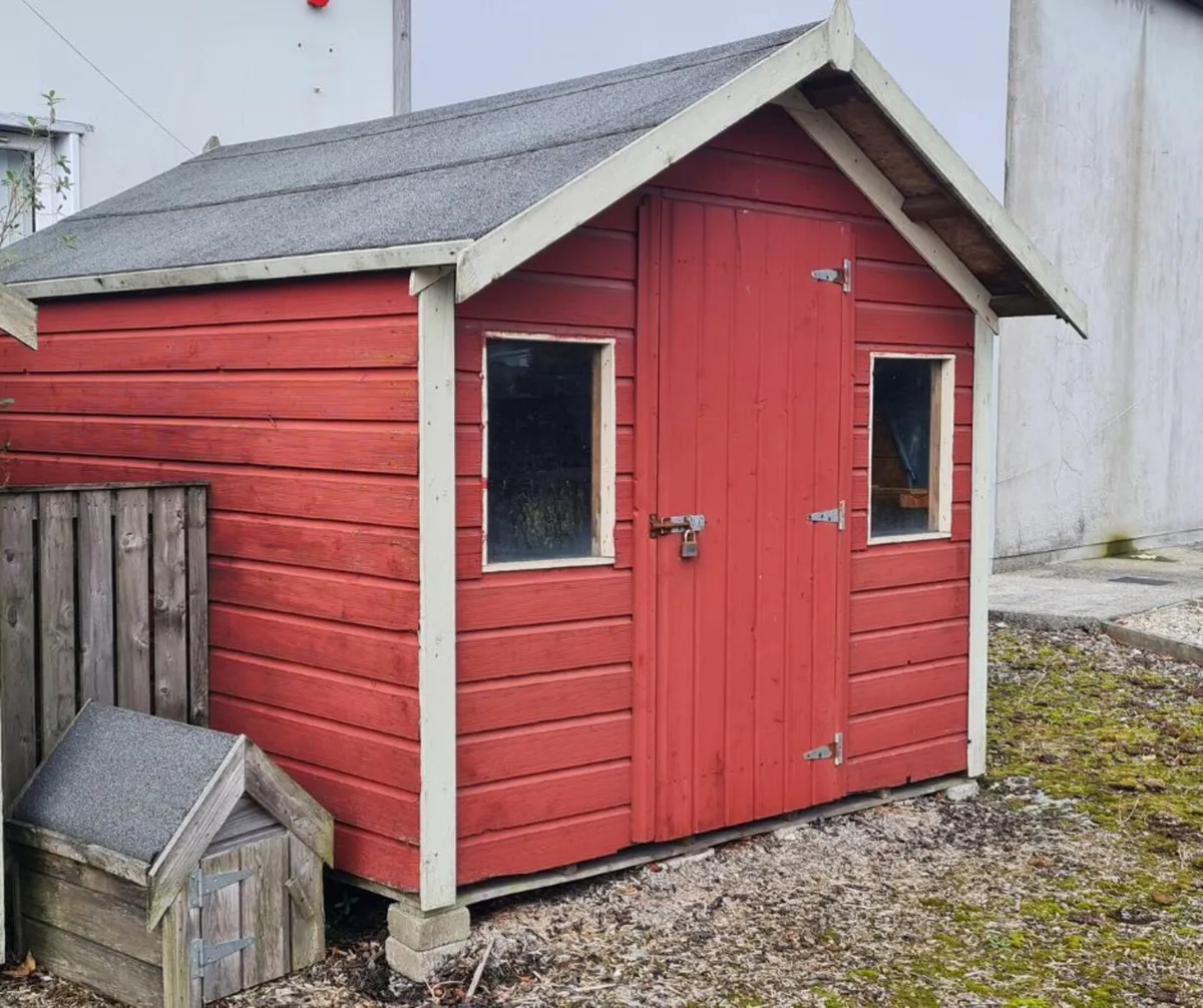 10 x 8 Timber Garden Shed (Ex Display) - Image 1
