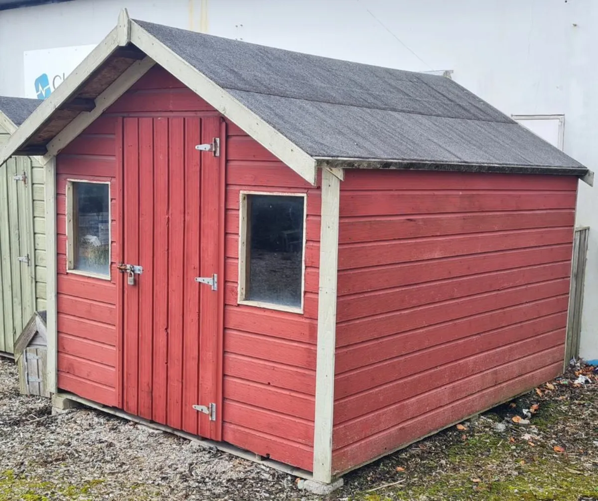 10 x 8 Timber Garden Shed (Ex Display) - Image 2