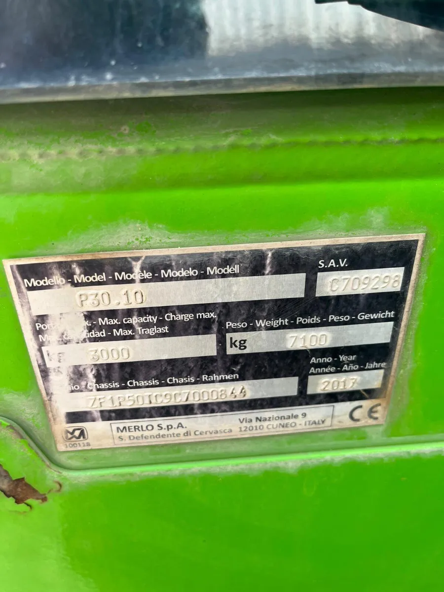 2017 Merlo P30.10 - Image 4
