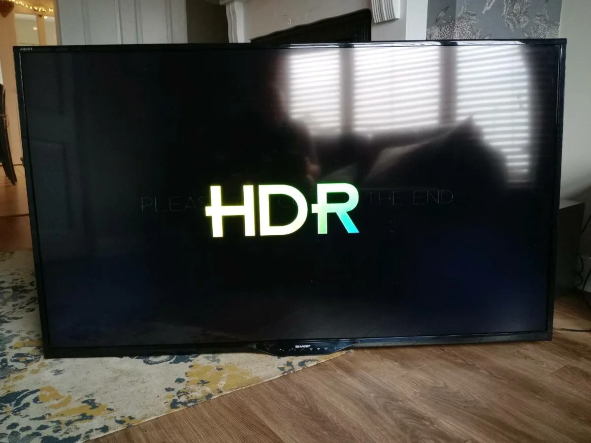 Sharp 60" full HD TV (not smart) LC-60LE651K - Image 1
