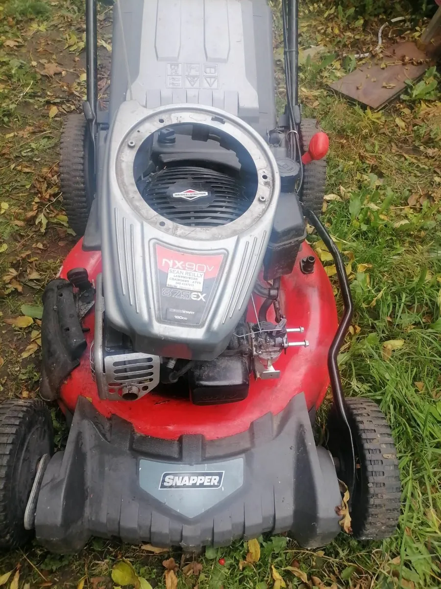 Snapper 8.75 powerful lawnmower - Image 1