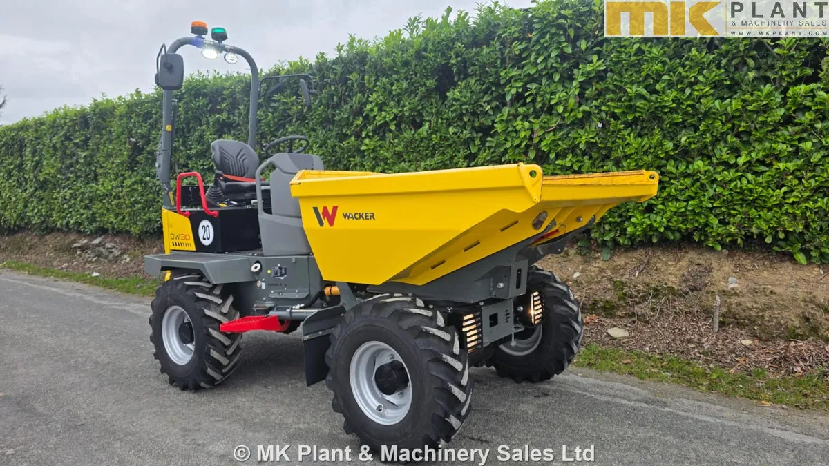 2023 Wacker Neuson DW30S (DW 30 S) Site Dumper - Image 1