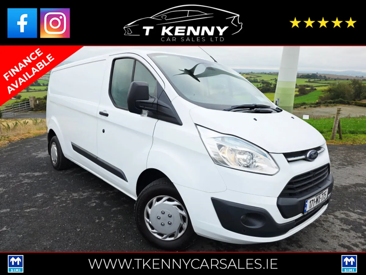 Ford Transit Custom 125PS 290 LWB L4 INC VAT FROM - Image 1