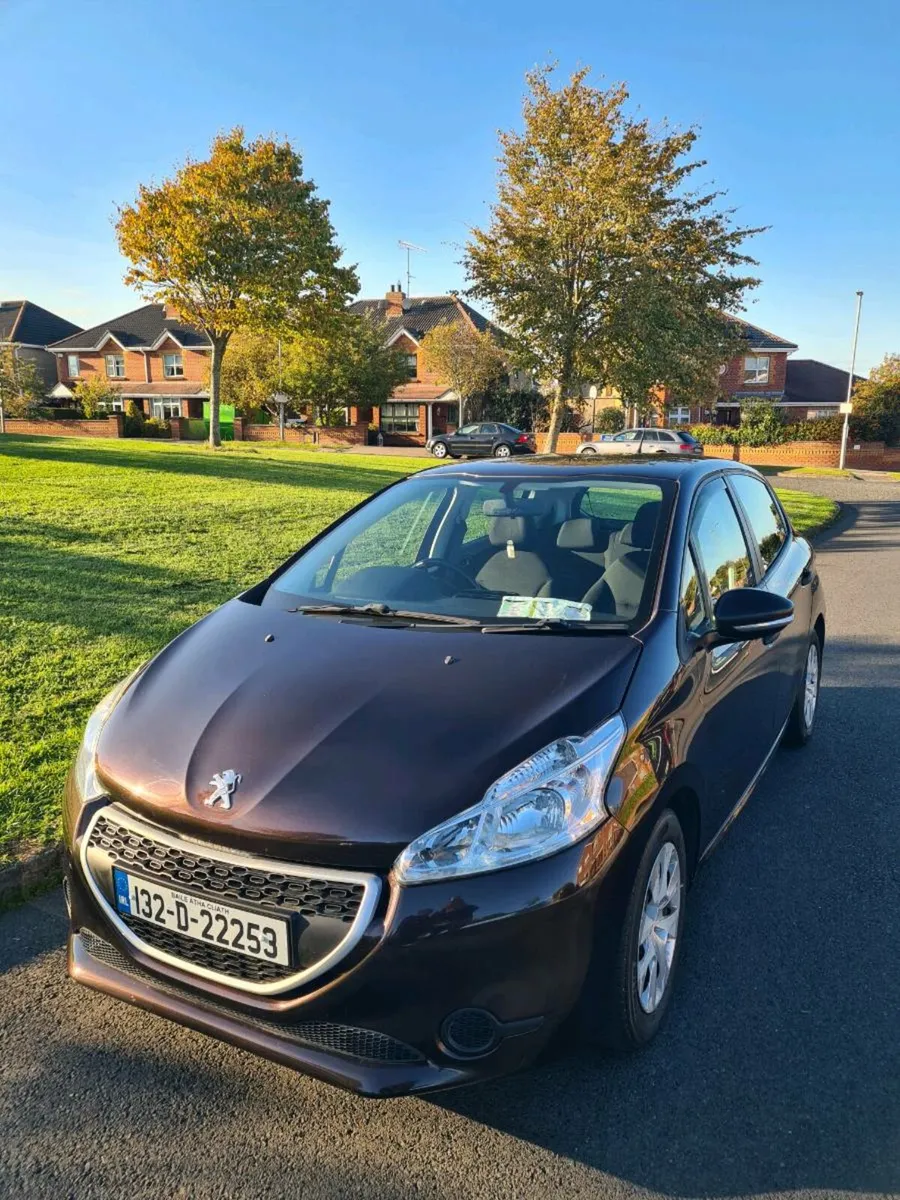 Peugeot 208 2013 1l 5 door, low milage, fresh NCT - Image 1