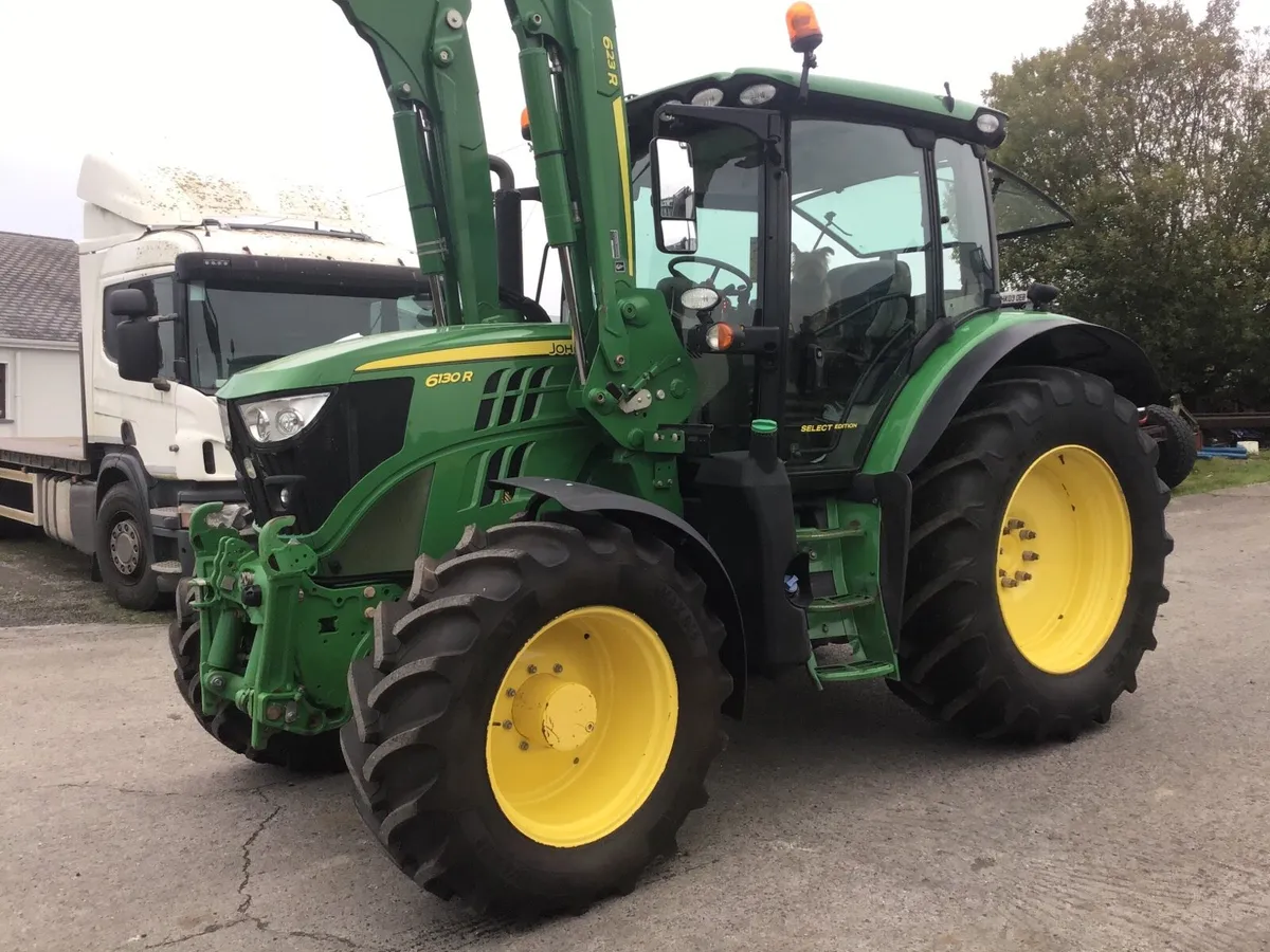 John Deere 6130R with JD 623R Loader - Image 2