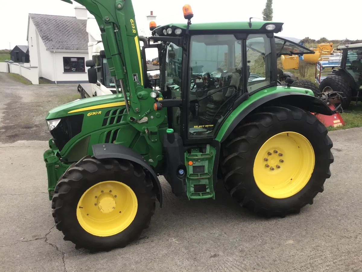 John Deere 6130R with JD 623R Loader - Image 3