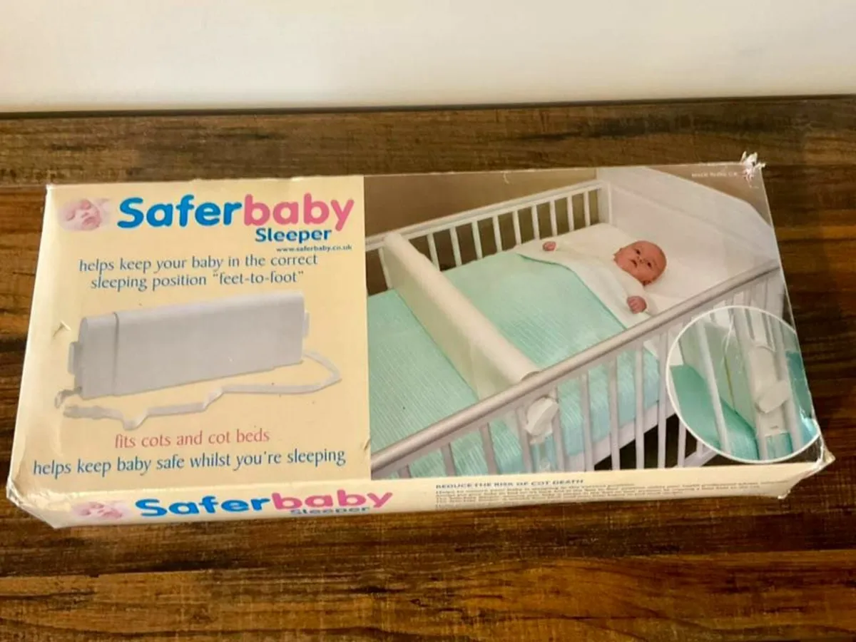 Saferbaby Sleeper –  Cot Bed Safety Positioner - Image 2