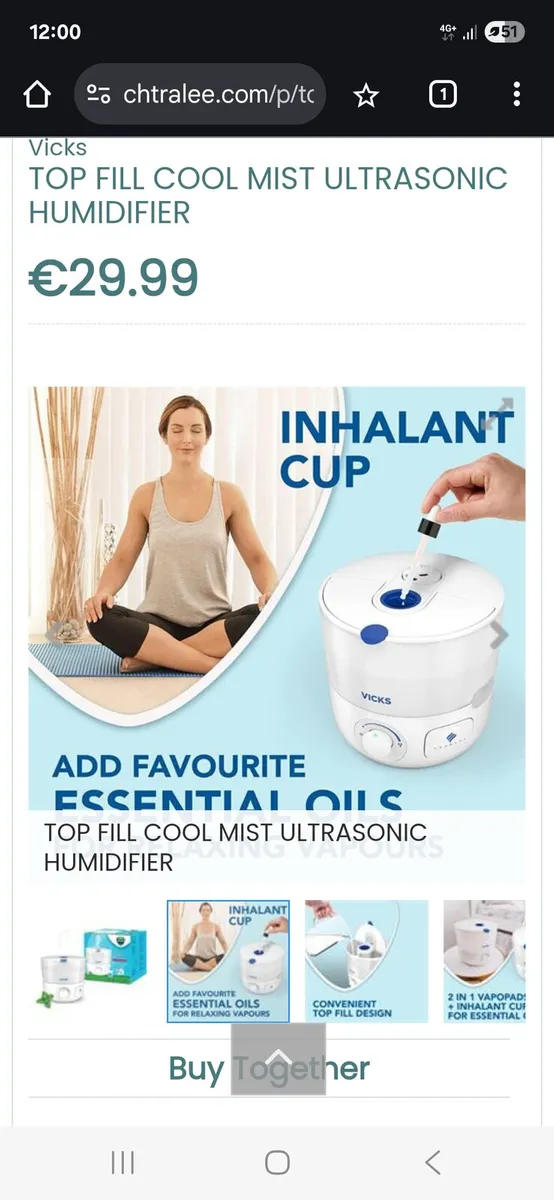 Vicks cool mist humidifier
