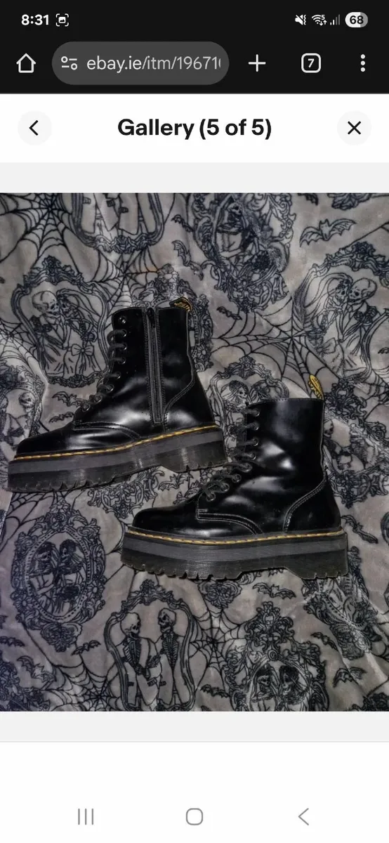 Jadon platform doc martens uk size 5 - Image 4