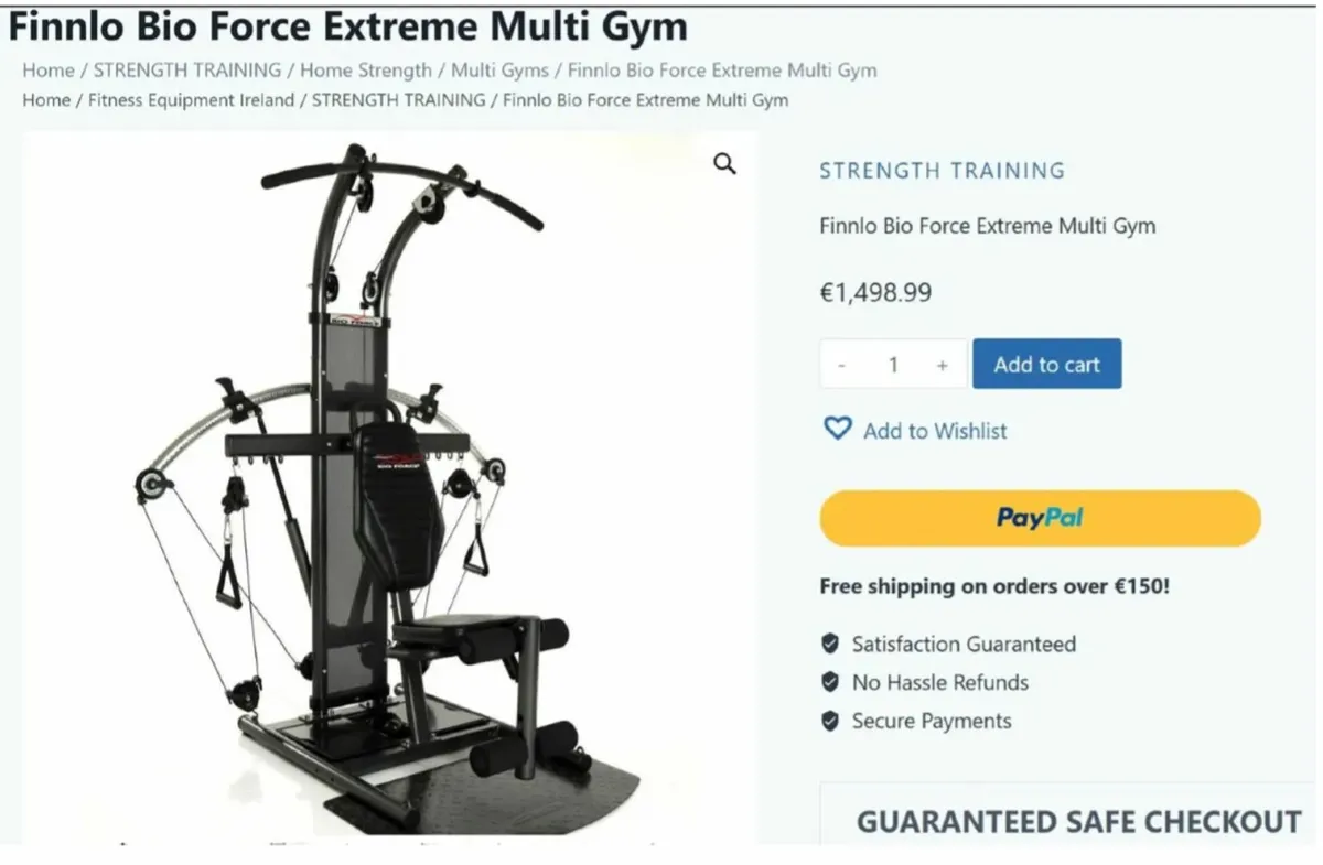 Finnlo Bio Force Extreme Multi Gym - Image 4