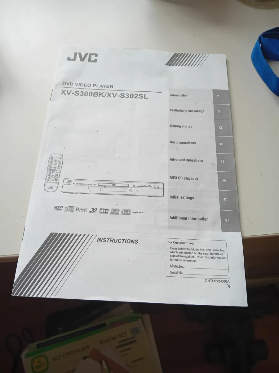 Jvc dvd player - Image 2