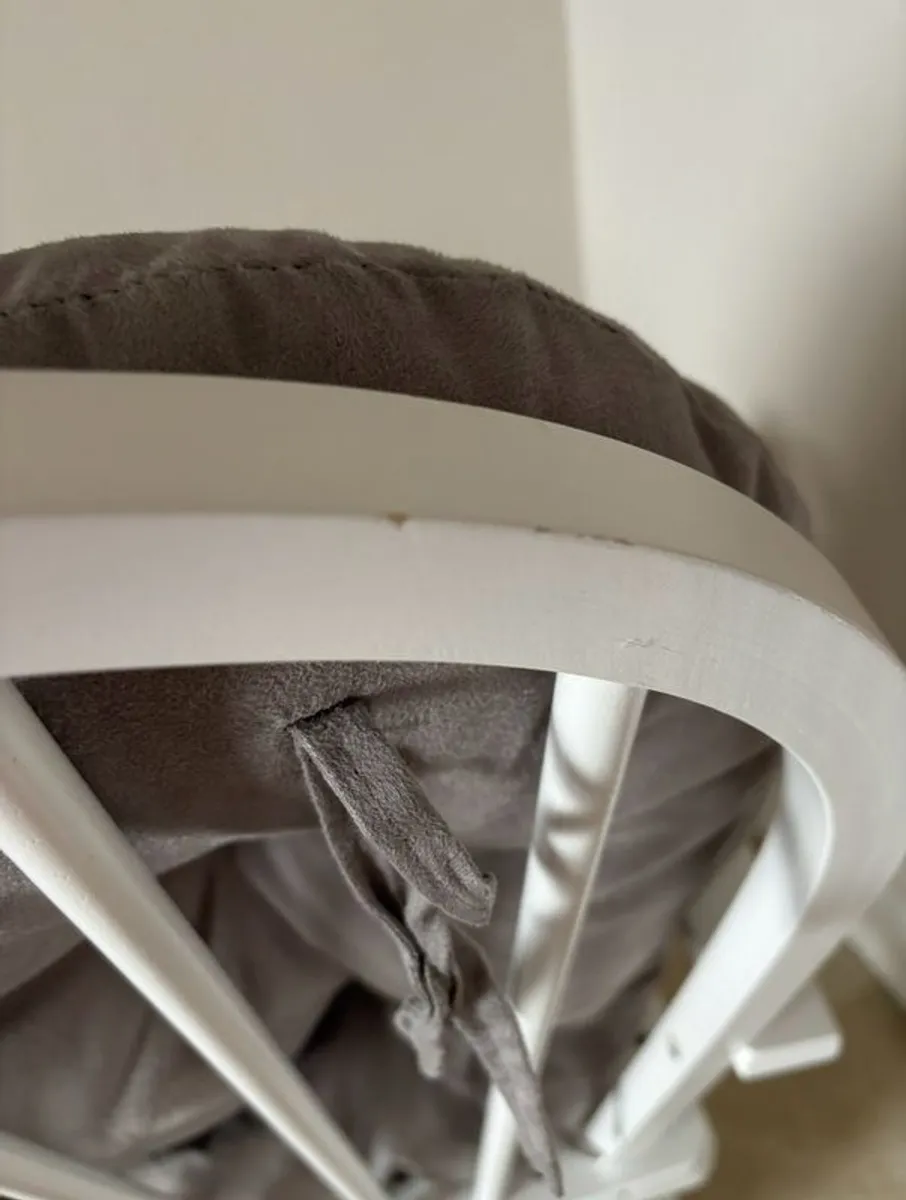 Babylo Brompton glider- feeding/nursery chair and footstool - Image 4