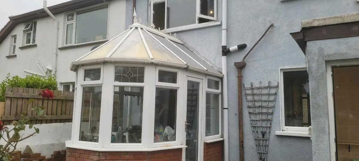 6m2 conservatory, including pvc door