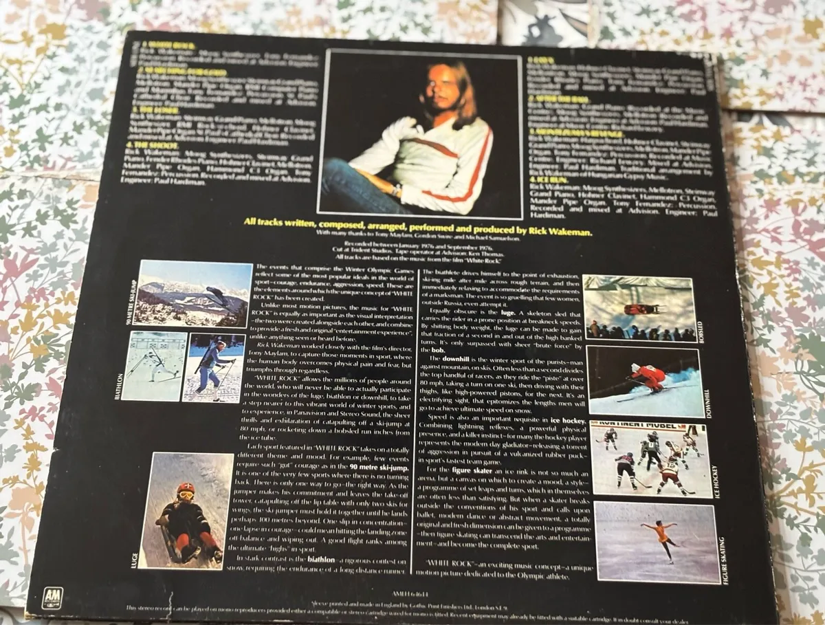 Rick wakeman white rock lp - Image 2