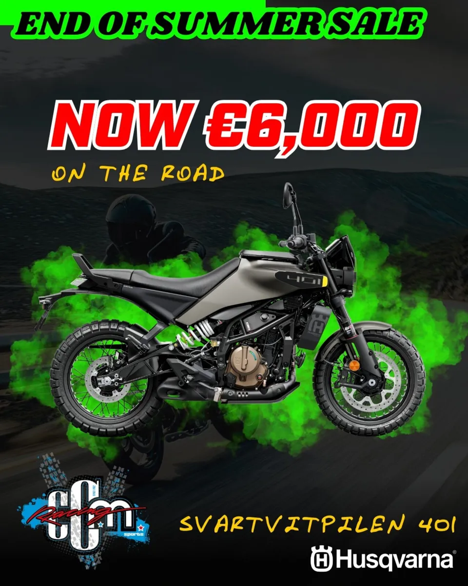 New Husqvarna Svartpilen 401 - End of Summer Sale - Image 1