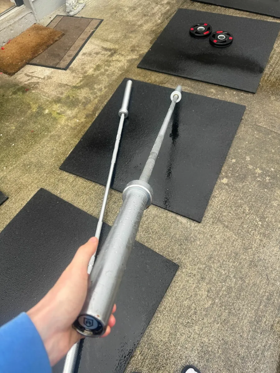 Apollo Fitness 15kg Barbell x 2 - Image 1