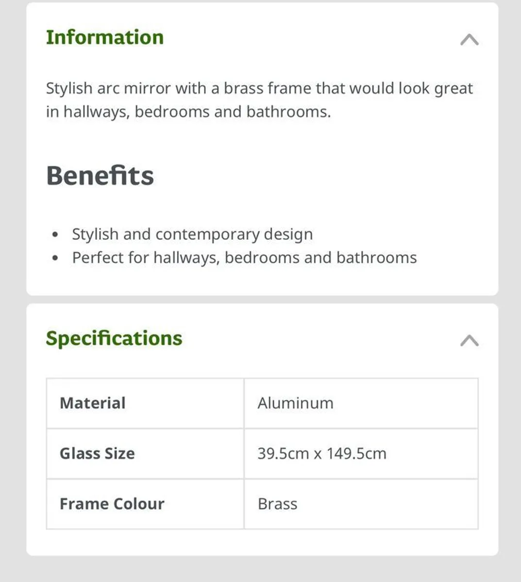 Wall Mirror for sale - Image 2