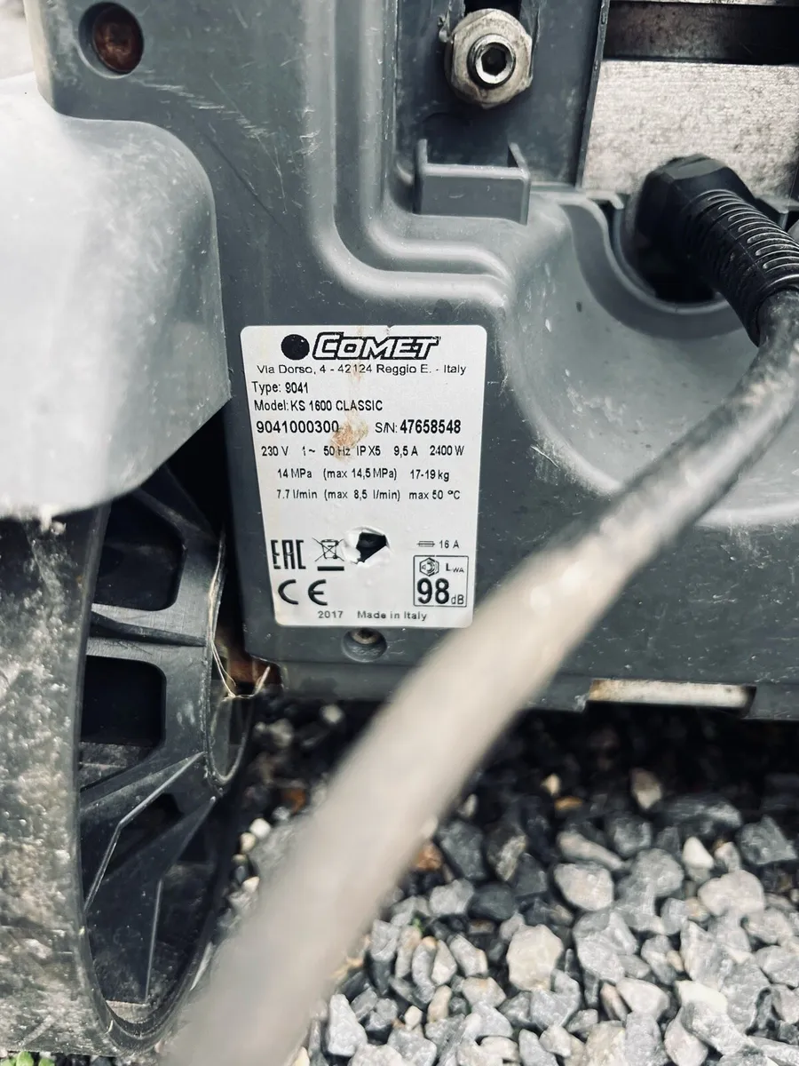 Comet pressure washer - Image 2