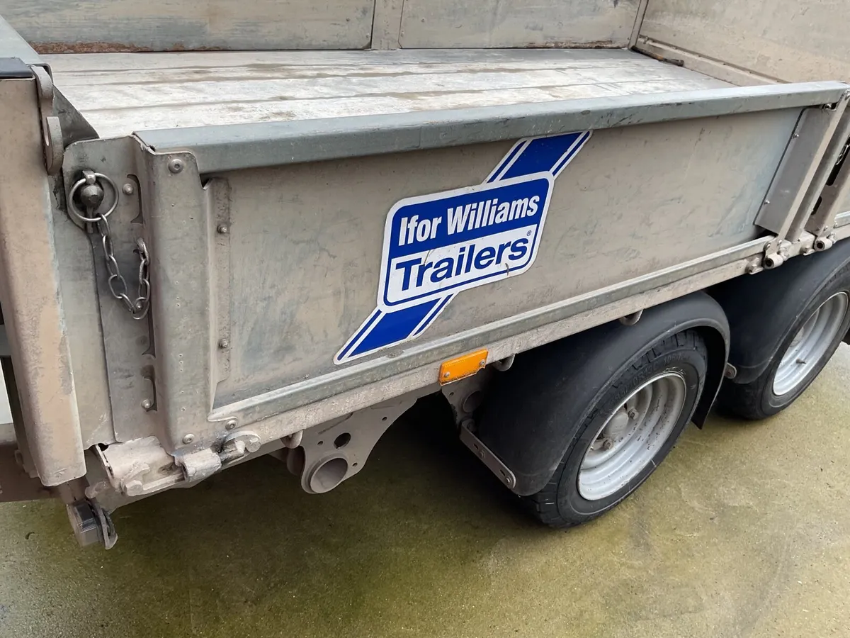 Ifor Williams tipping trailer - Image 2