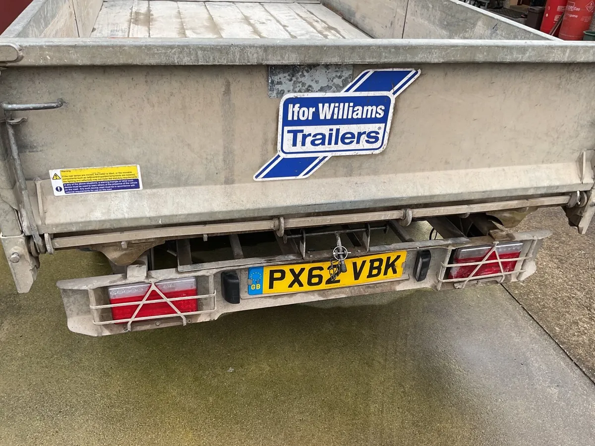 Ifor Williams tipping trailer - Image 4