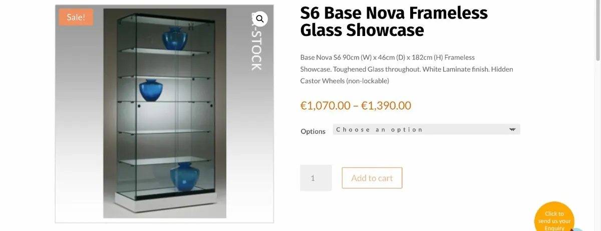 Glass Trophy Display Cabinet - Image 2