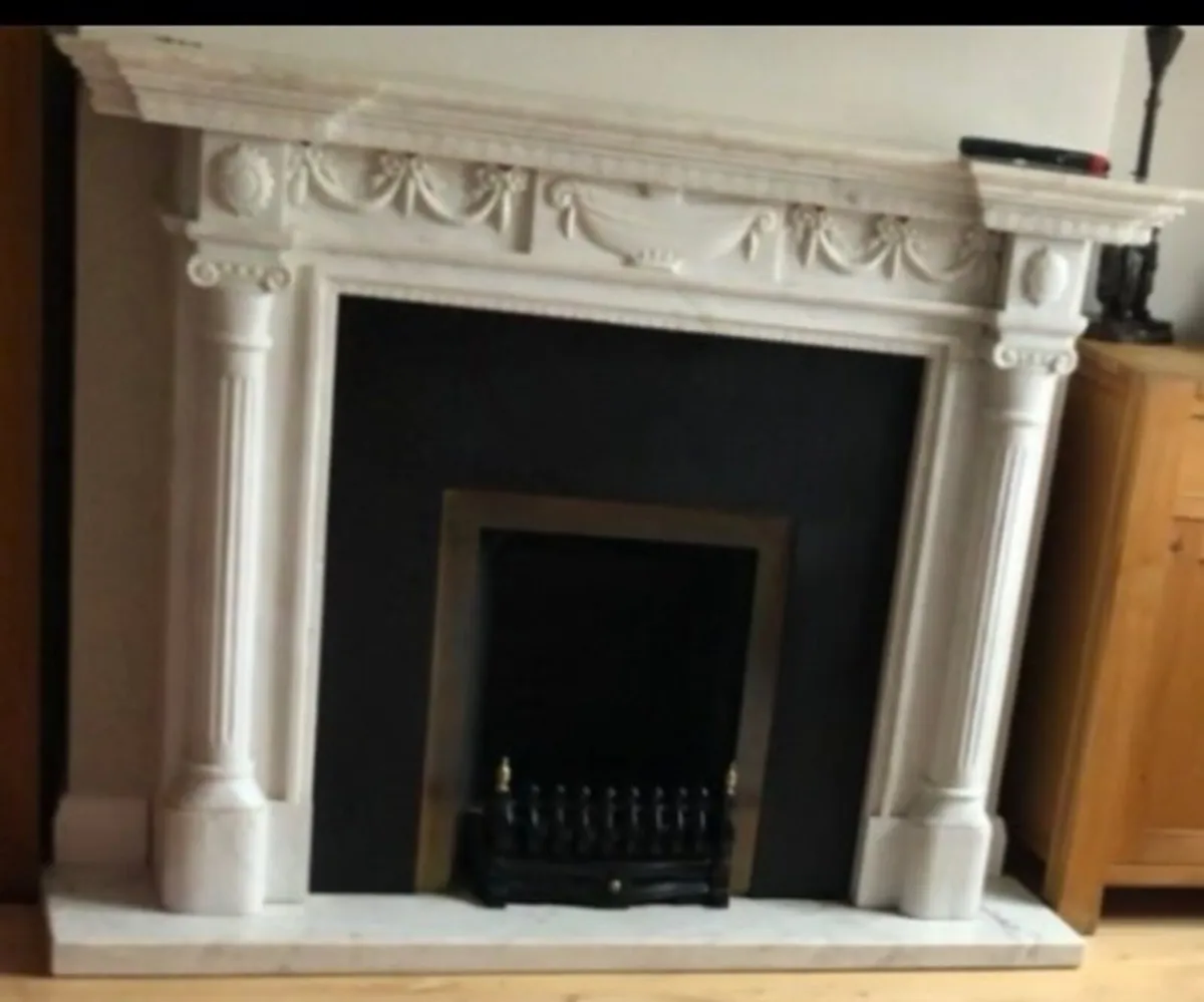 Marble Fireplace - Image 1