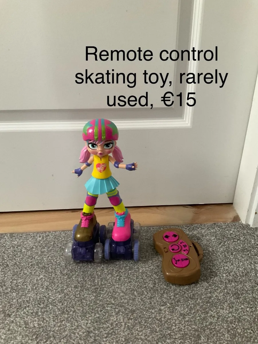 Remote control skating toy, rarely used