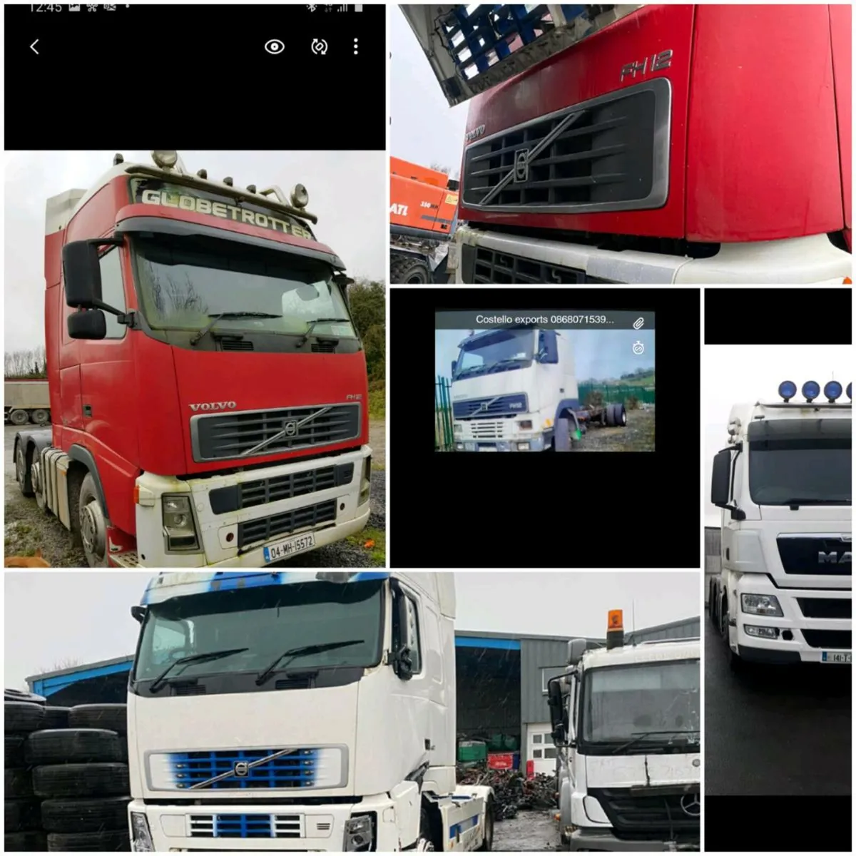 Truck sale and sale  daf ,/scania /volvo