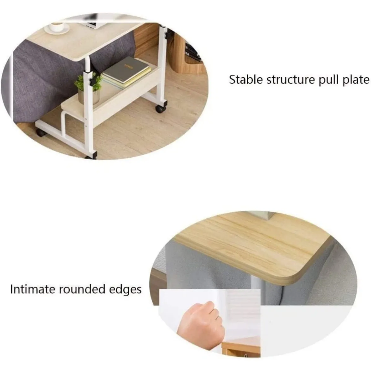 NEW Height Adjustable Overbed Desk Table - Image 3