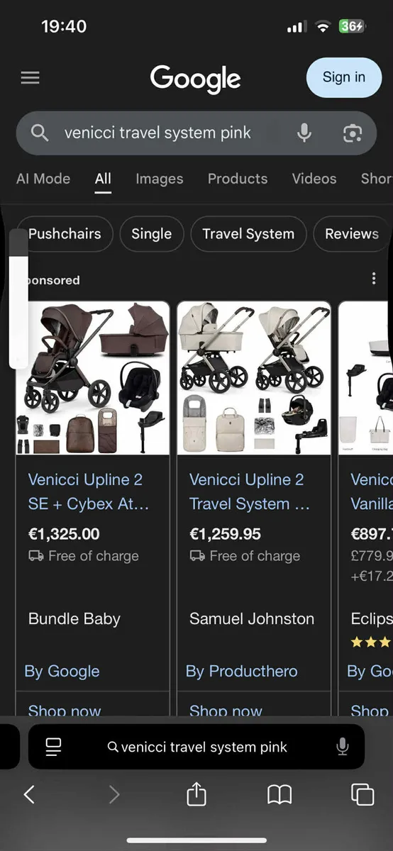 Veccini pram - Image 1
